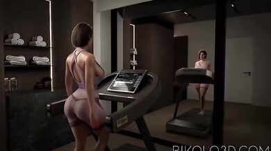 Mighty Titan Rikolo Sets His Eyes On Jill As She Walks By, And The Adventure Begins