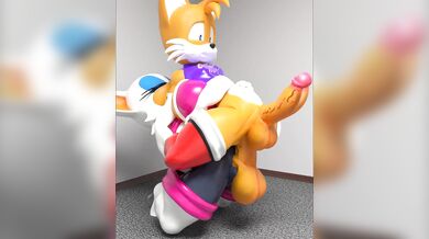Tailing Rouge's Full Nelson Fuck Fest [Mukky]