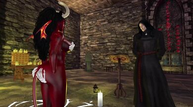 Panda's Obsession with the Pink Panther Panda's Obsession with the Pink PantherSummoning a demoness can be a dangerous task, but what happens when you do it wrong? Watch as the protagonist of 'How not to summon a demoness' accidentally calls forth a mi