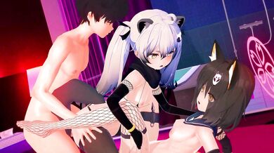 Ninja Lust: Izuna and Michiru's Naughty Antics in the Research Department [Ameme]