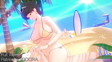 I wanna see my teacher in a bikini, so horny for her body!