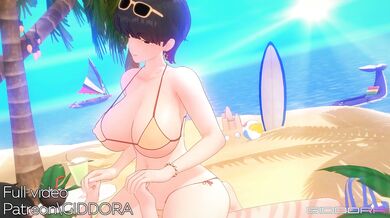 I wanna see my teacher in a bikini, so horny for her body!