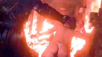 Jill Valentine: Chubby MILF's Hardcore RE3 Adventure