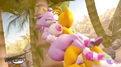 Blaze & Tails get Wet 'n' Wild in the Desert Oasis