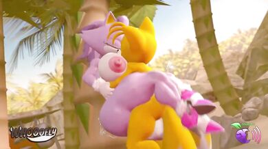 Blaze & Tails get Wet 'n' Wild in the Desert Oasis