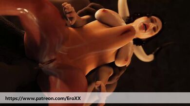 Ass Invaded by Huge Stallion Cock