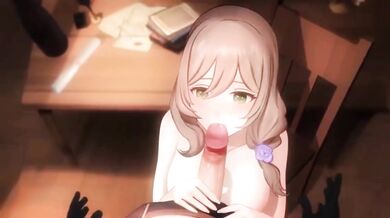 Lisa's Wet and Wild Fuck Fest in Genshin Impact, Oozing with Love Juices [HMV]