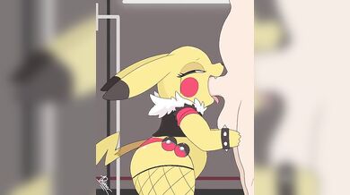 Slutty Trap Queen Deepthroats Monster Cocks before Imploding in Mouth Fucking Orgy.