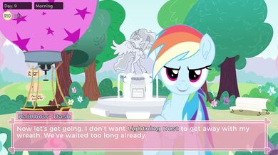 - Rainbow Dash's Wet Dream Pinkie Pie and the Mysterious Stallion