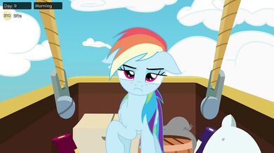 - Rainbow Dash's Wet Dream Pinkie Pie and the Mysterious Stallion