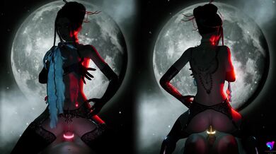 MeserGen's Lunar Sister: A VAM Hentai Porn Adventure