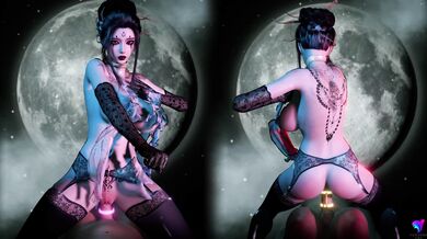 MeserGen's Lunar Sister: A VAM Hentai Porn Adventure