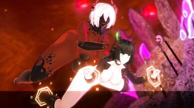 Girlfriend's Trip to the Demon Kingdom - Fun Time with Sexy Monsters!