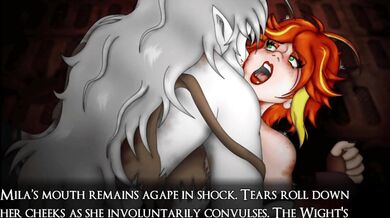 Vampire's Descent into Depravity: The Crimson Veiled Hunter Falls Prey to Unholy Urges