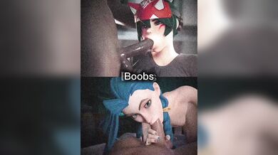 Jinx vs Kiriko: A Sexual Battle Royale in a Whorehouse
