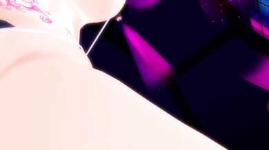 Futa Miku Blows a Giant Load on Ryuko's Cake-Face