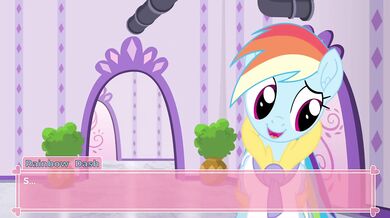 Wet and Wanton Rainbow Dash - Pony Wife Simulation