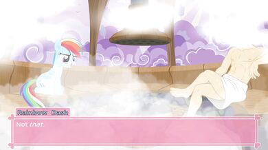 Wet and Wanton Rainbow Dash - Pony Wife Simulation