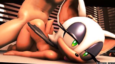 Anal Training with Rouge the Naughty Ninja
