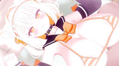 'Anal Bukkake with Hentai Characters and Femdom Catsuits [Black-cum]'