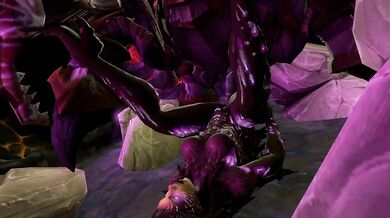 Sarah and Kerrigan, two sexy alien warriors, fight for supremacy in a steamy, erotic battle that will leave you breathless!