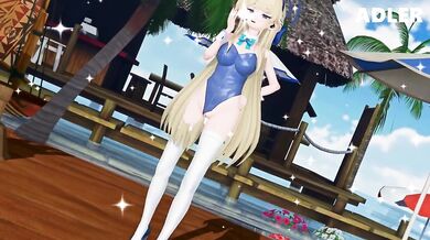 Rebirth of a Goddess: Asuma Toki Blue Archive [Adler]