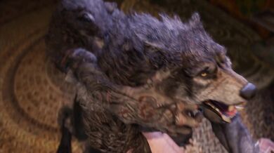 The werewolf father and son had a hot steamy night together, where they explored their animalistic desires for each other.