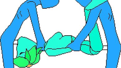 A Floran Woman Gets Spit-Roasted by Two Hylotls in a Tasteful Hentai Video