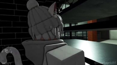 Carnal Desires of a Roblox Girl Taken by a Lustful Zombie in an Erotic Fantasy Triangle (feat. eleetapricot, huuyne, & shalalalaguh)