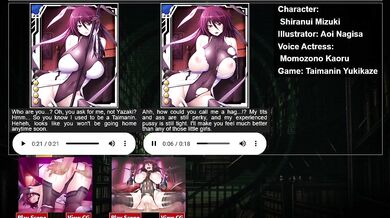Shiranui Mizuki Gets Fucked in the Ass and Pussy in Taimanin Asagi Battle Arena ENG