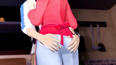 Yuka-tan Takes on the HMV Store for a Rough and Wet Good Time