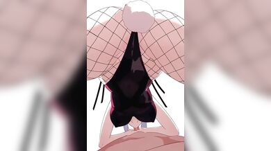 'Busty Babe Takes On Two Muscular Men'