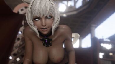 Y'shtola Gets Fucked Hard by the HMV Delivery Guy