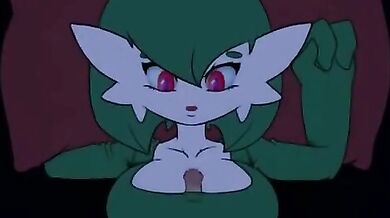 Riding the Gardevoir's Boobs and Cock: A Futanari Pokemon Porn Adventure