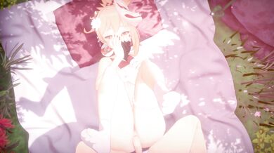 Gangbanged by the Harem: Yoimiya's Naked Playdate