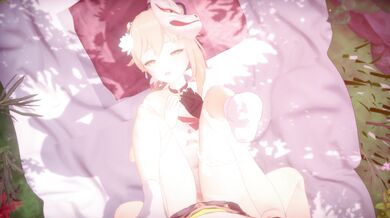 Gangbanged by the Harem: Yoimiya's Naked Playdate