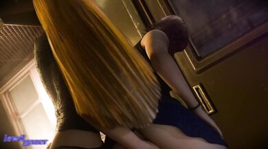 Asuka & Lili Get Freaky in Public