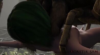 The Spider and the Girl - A Hentai Monster Love Story