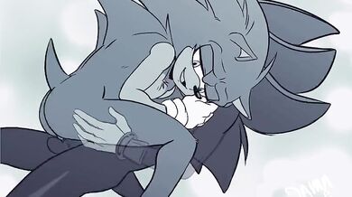 Shadow Riding Sonic in a Frenzy of Pleasure