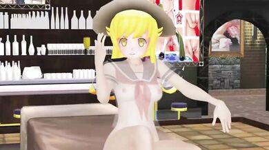 'Mayoi and Shinobu - Sapphic Vampires'