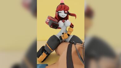 Mimi the sentry is caught in a compromising position by her commanding officer during a routine security check.