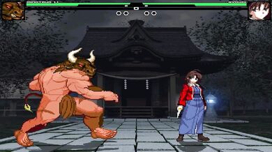 Ryougi's Tight Asshole Gets Ravaged by a Horny Minotaur