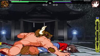 Ryougi's Tight Asshole Gets Ravaged by a Horny Minotaur