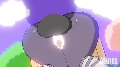 Busty Anime Schoolgirl Gets Fucked Hard In The Ass By A Tentacle Monster - Zaviel HMV