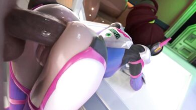 Fucking D.va in the Future with a Tist