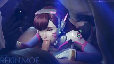 - My Slut Wife's Hot Lesbian Threesome with Hanzo and D.Va
