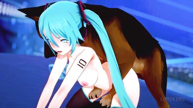 My Hatsune Miku X Dog Hentai Fetish