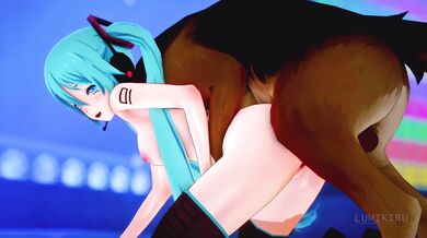 My Hatsune Miku X Dog Hentai Fetish