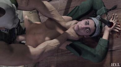 Naughty Inmate Gets Punished Hard in the Prison Cell