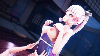 Sexual Exploration with Kamisato and Ayaka - The Sensuality of Boundaries